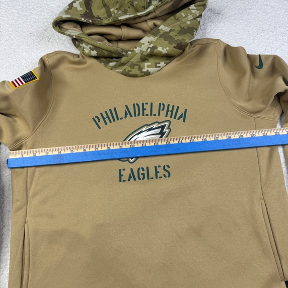 Nike Women’s Tan and Green Philadelphia Eagles Hoodie - Picture 6 of 7